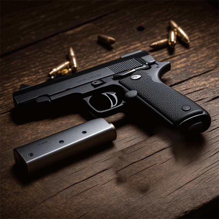 gun and ammo - Dangerlove's cozy mystery tropes